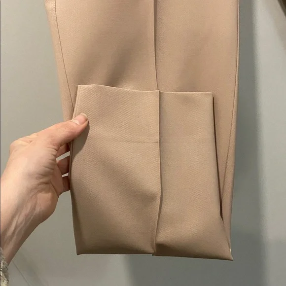 Maison Margiela Beige Dress Pants Wool Size IT 46 High Rise - Picture 6 of 16